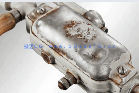 Substance Painter逼真破旧工具纹理游戏资产制作视频教程(图4)