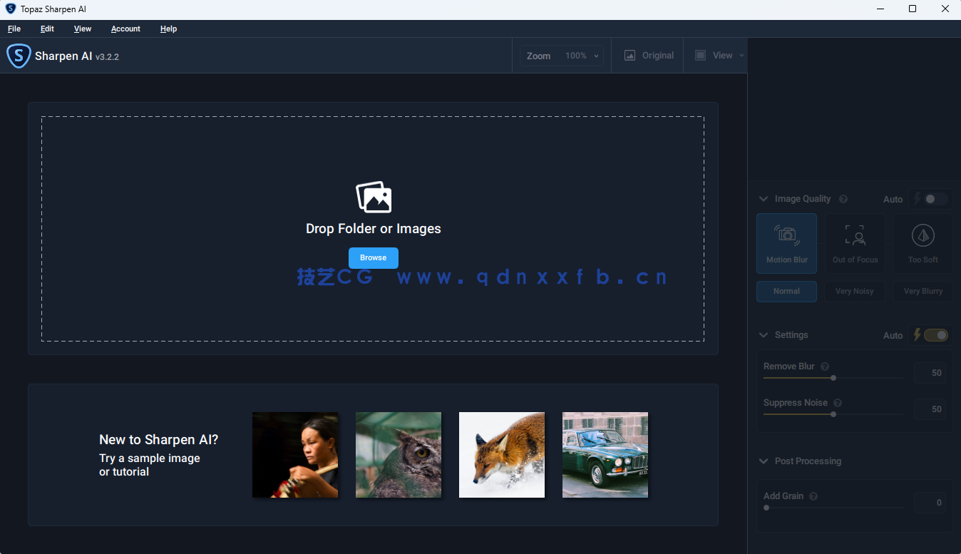 Topaz Sharpen AI图像锐化工具(图1)