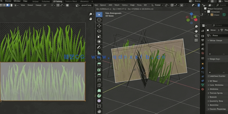 Blender与Unity游戏资产建模与优化技术视频教程(图3)