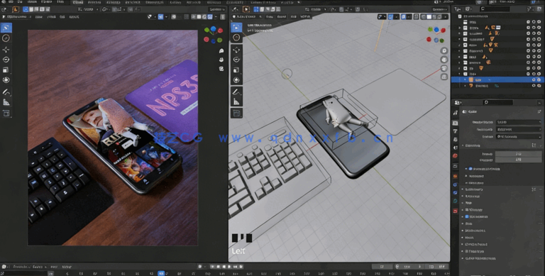 Blender宇航员艺术建模设计工作流视频教程(图3)