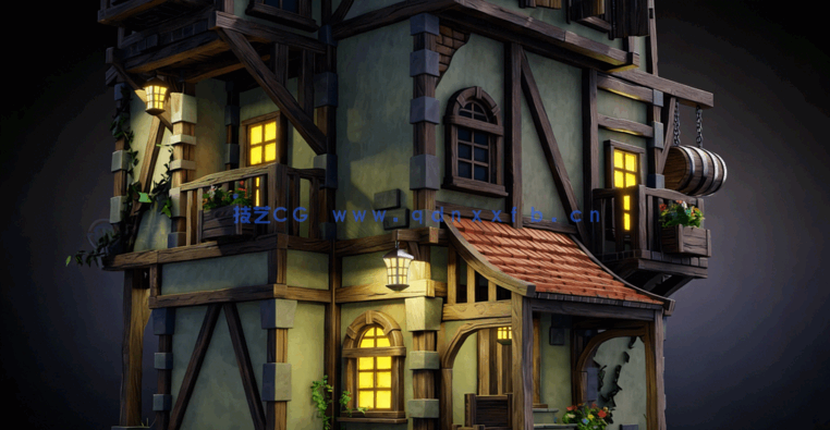 Blender 4逼真3D建筑环境完整制作指南视频教程(图4)