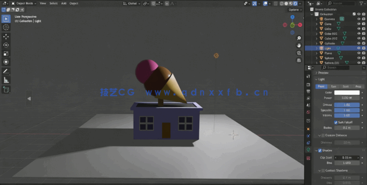 Blender 4.3动画和建模技术全面技能训练视频教程 (图2)