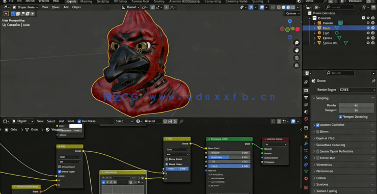 Blender 4.3动画和建模技术全面技能训练视频教程 (图3)