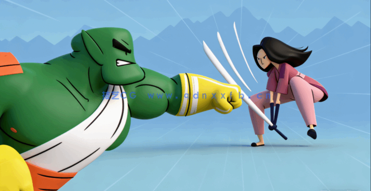 Blender 3D与2D元素结合制作动画视频教程(图2)