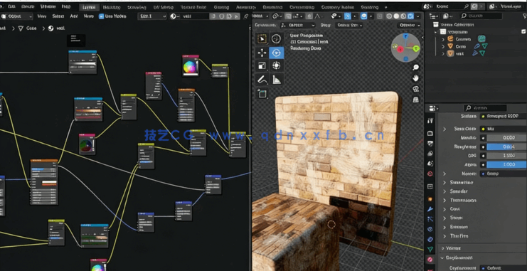 Blender逼真自然材质制作核心技术视频教程(图4)