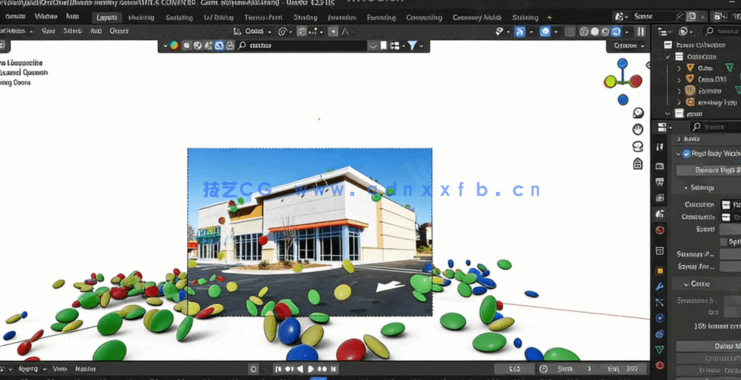 Blender 3D建模与VFX入门技术训练视频教程(图2)