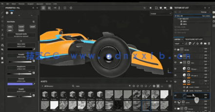 Blender迈凯伦F1赛车完整制作工作流程视频教程(图4)