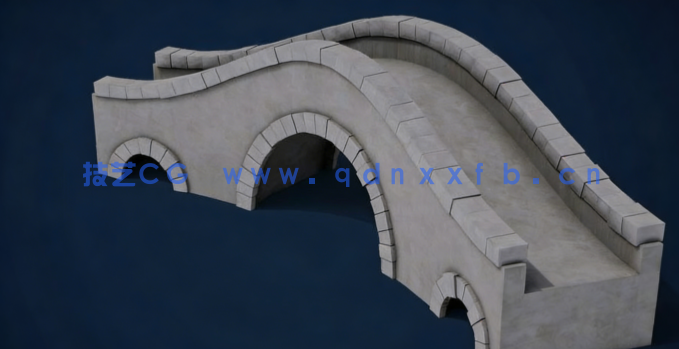 Blender几何节点程序化制作桥梁视频教程(图4)