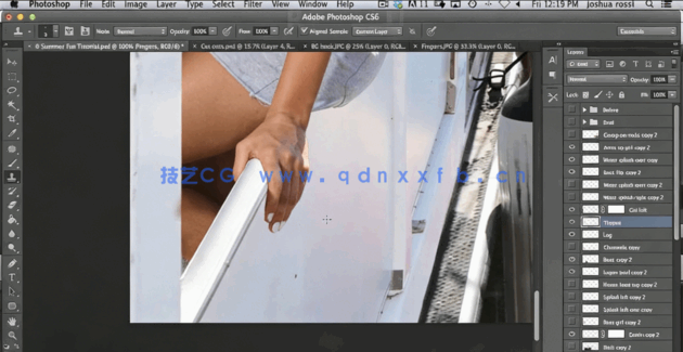 PS夏季冲浪图像素材合成修饰视频教程 (图1)