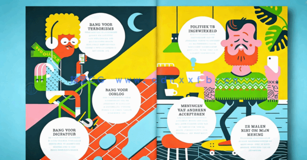 【中文字幕】Illustrator利用几何图形进行矢量角色设计视频教程(图3)