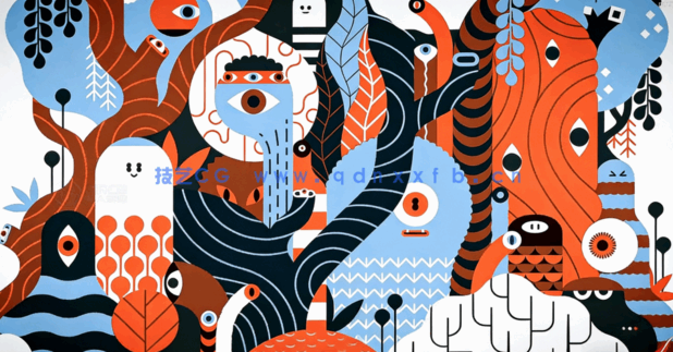 【中文字幕】Illustrator利用几何图形进行矢量角色设计视频教程(图4)