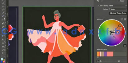 【中文字幕】Adobe Illustator色彩技术深入研究视频教程(图4)