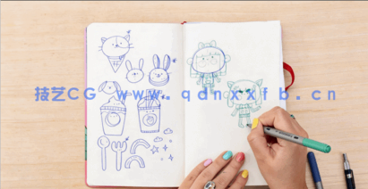 【中文字幕】Illustrator插画角色品牌化视觉识别技术视频教程(图2)