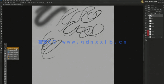 PS超现实主义幻想肖像角色绘制工作流程视频教程(图1)