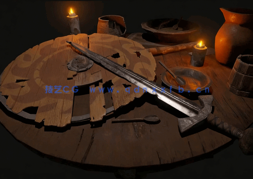 Substance不同风格纹理样式工作流程技术(图4)