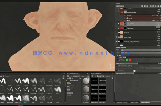 Substance Painter角色绘制流程视频教程(图2)