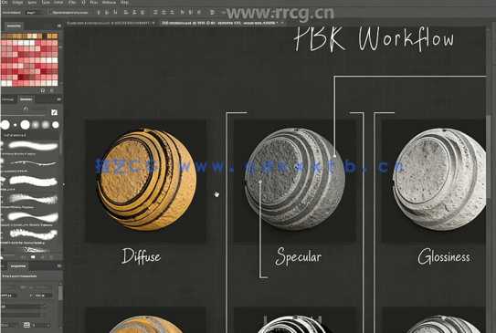 Substance Painter与Designer模型纹理制作工作流视频教程(图2)