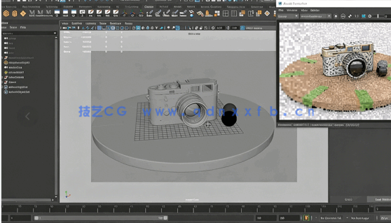 Substance Painter与Maya纹理与渲染技术工作流程视频教程(图1)