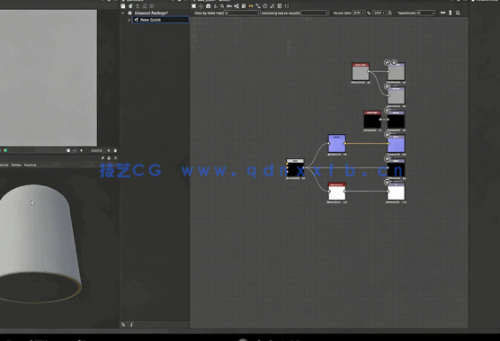 substance Designer制作PBR逼真瓦片材质视频教程(图2)