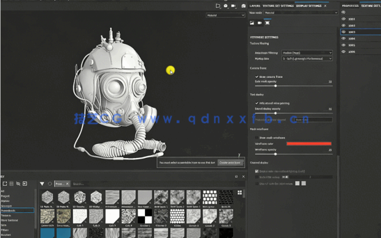 Substance Designer3A品质次世代PBR废土风格面具SP材质制作视频教程(图1)