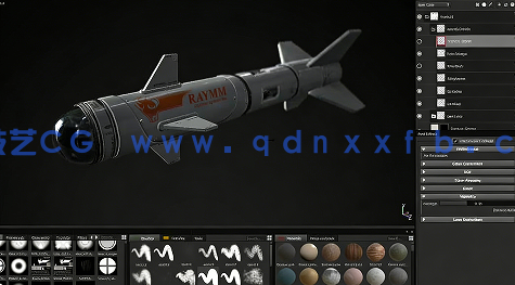 Substance Painter游戏资产纹理贴图制作视频教程(图5)