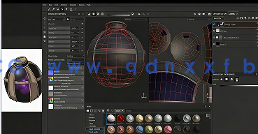 3DEX机构游戏资产从建模到纹理材质制作视频教程合集第二季(图5)