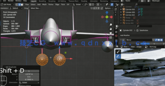  Blender 4 喷气式战斗机F15影视动画完整制作视频教程(图3)