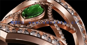 Blender珠宝产品制定设计雕刻工作流程视频教程(图3)