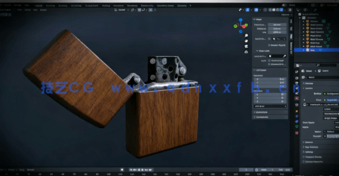 Blender 3.6模型硬表面PBR贴图制作终极技能训练视频教程(图2)