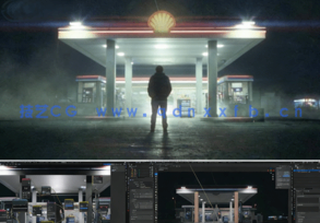 Blende逼真CGI场景实例制作流程视频教程(图1)