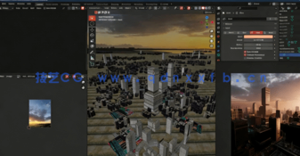 Blender黑暗森林等完整环境场景制作视频教程 (图5)
