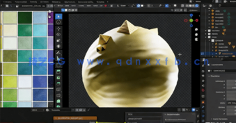 Blender卡通缩微星球完整制作流程视频教程 (图2)