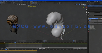 Blender与Krita制作2D和3D游戏美术技术视频教程(图4)