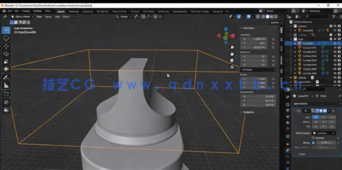 Blender硬表面建模基础技能训练视频教程(图3)