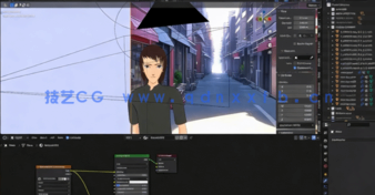 Blender卡通渲染动漫角色完整制作流程视频教程 (图3)