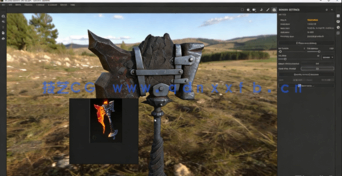 Blender 3A级游戏武器斧头完整制作流程视频教程(图3)