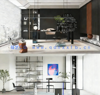 184套高颜值家装各空间3DMax场景模型(图1)