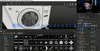 Blender和Substance Painter游戏空调实例制作视频教程(图5)