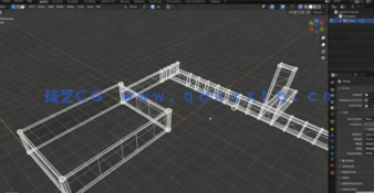 Blender 4.2建筑工程与3D打印精准建模视频教程(图5)