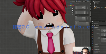 Blender从零开始3D角色制作视频教程(图3)