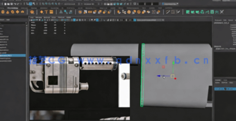 Maya和Zbrush游戏武器模型实例制作流程视频教程(图3)
