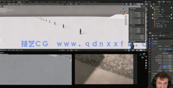 Blender电影《沙丘》飞船穿梭行星视效制作视频教程第三季(图5)