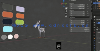 Blender 3D卡通动物角色建模初学者指南视频教程(图3)