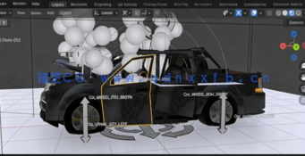  Blender物理特效模拟动画终极训练视频教程 (图3)