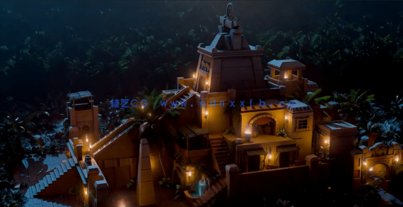 模块化建模与Kitbash环境场景制作视频教程(图2)