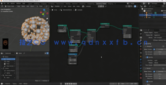 Blender 4.2几何节点构建模拟动画技术训练视频教程(图5)