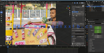 Blender与AE赛博朋克机甲VFX视觉特效制作视频教程(图5)