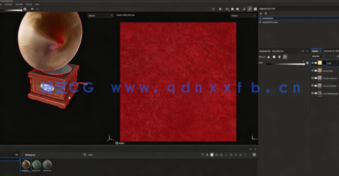 Blender与SP老式留声机建模与纹理实例制作视频教程(图5)