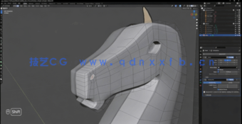 Blender国际象棋3D建模制作流程视频教程(图5)