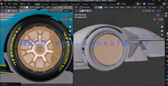 Blender 3D汽车完整制作工作流程视频教程(图3)